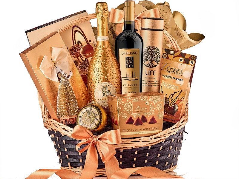 Cos cadou Sparkling Gold