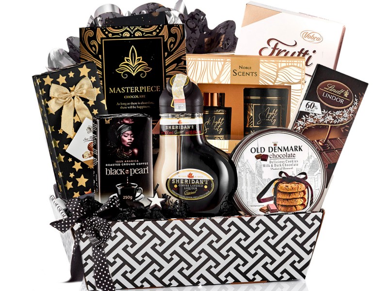 Cos Cadou Black & White Delissimo