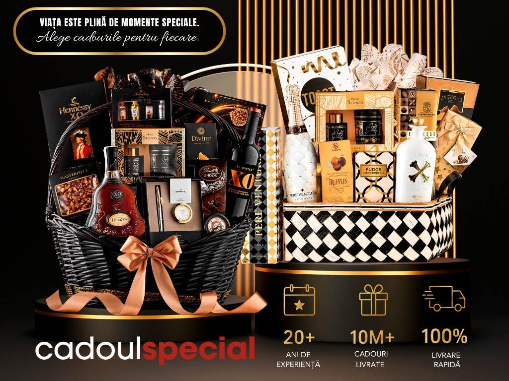 Cadoul Special — viața este plină de momente speciale. 20+ ani de experiență, 10M+ cadouri livrate