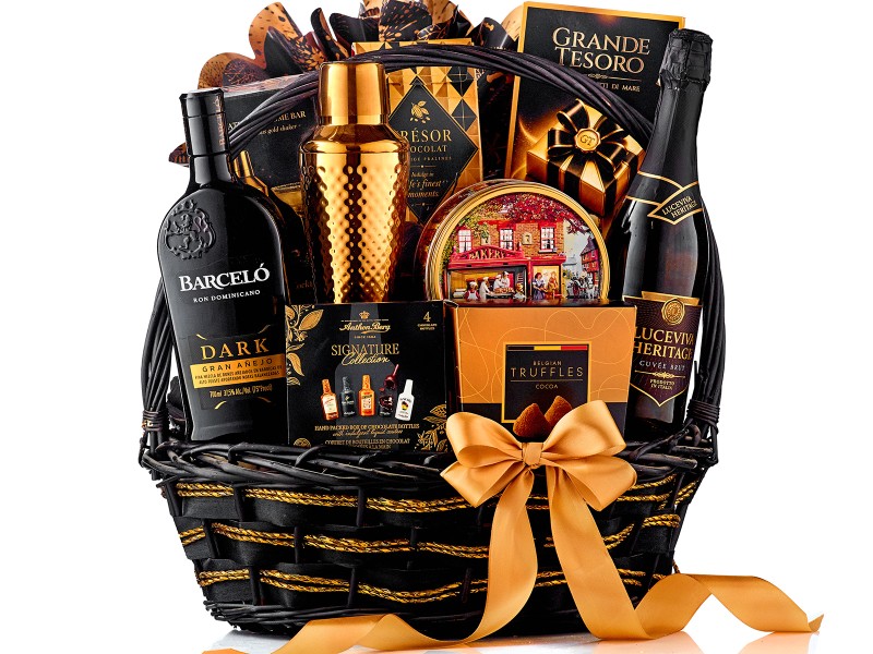 Coș Cadou Black Treasure