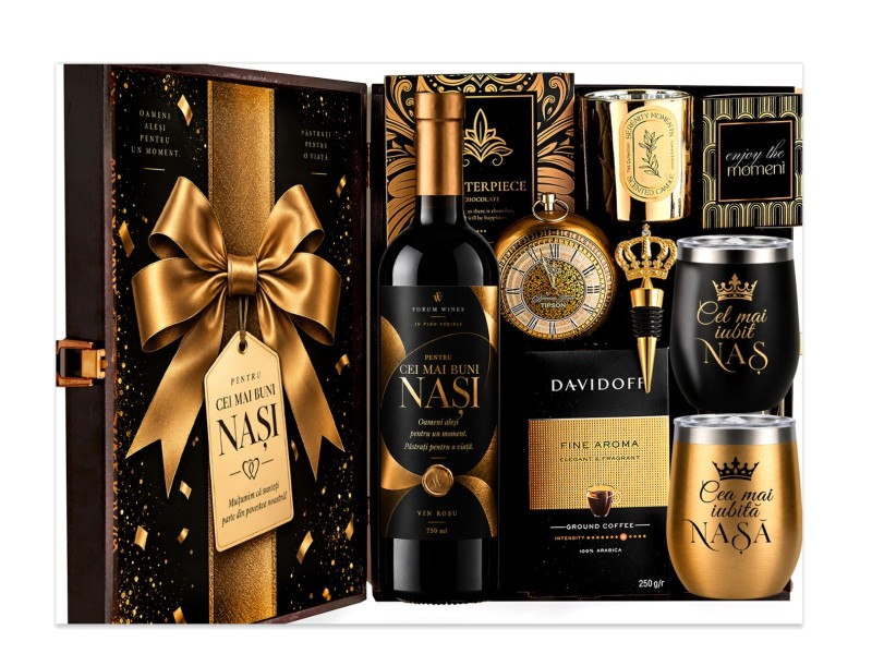 Cadou Elegant Nași de Poveste