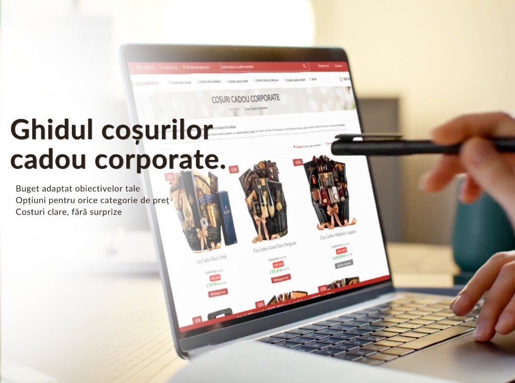 Ghidul coșurilor cadou corporate — Cadoul Special